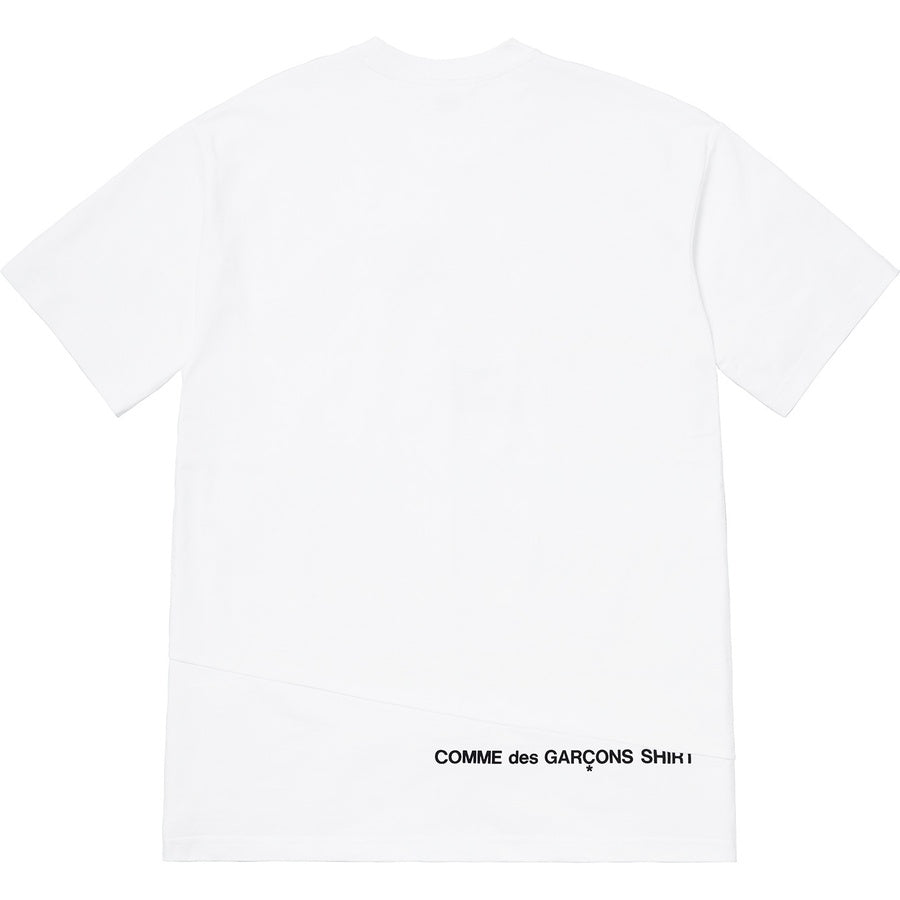 Supreme®/Comme des Garçons SHIRT® Split Box Logo Tee – SSAuthentic.com