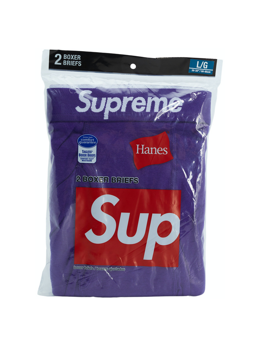 Supreme®/Hanes® Boxer Briefs (2 Pack) - Fall/Winter 2021 Preview – Supreme