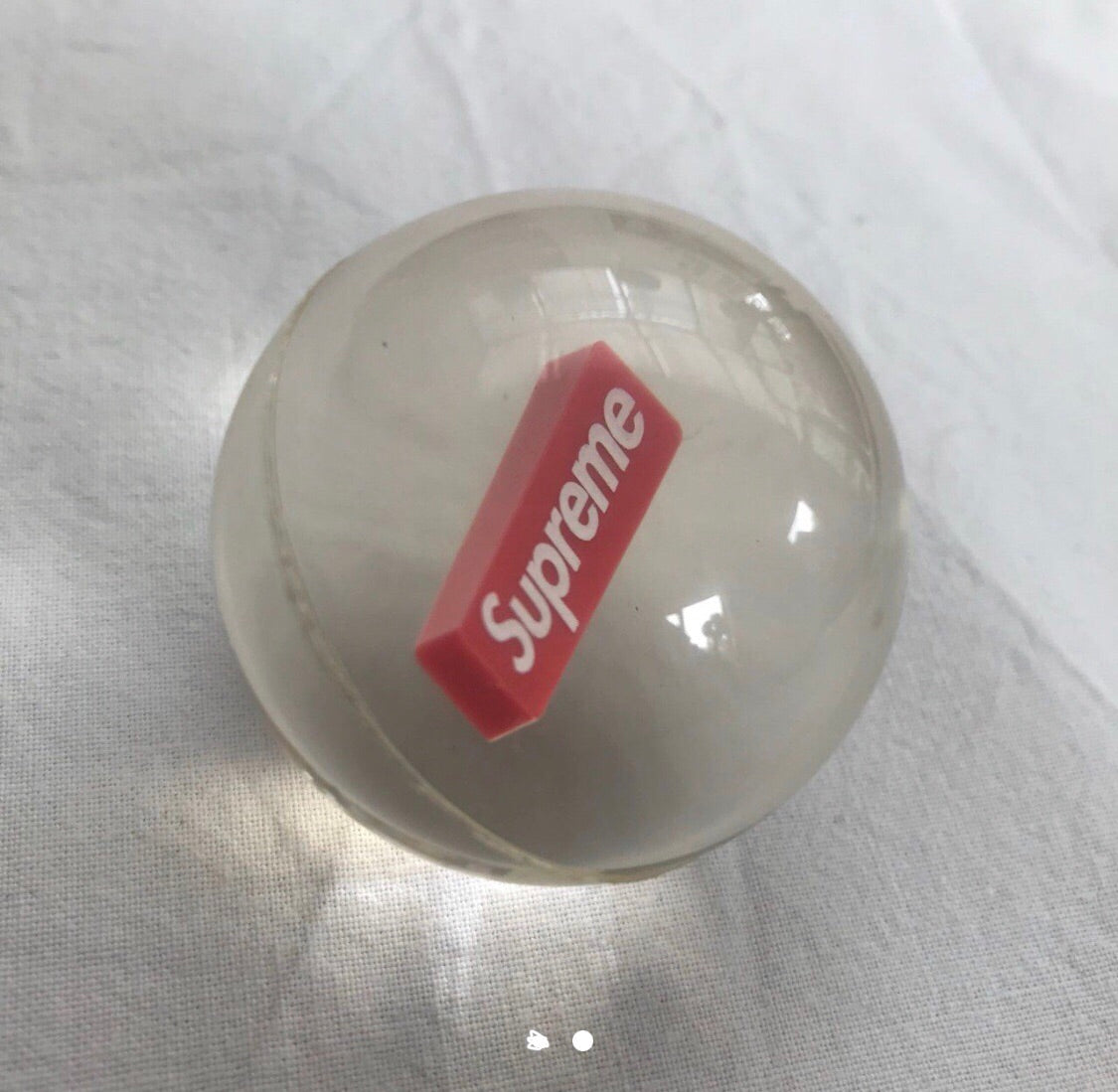 Supreme bouncy ball store retail