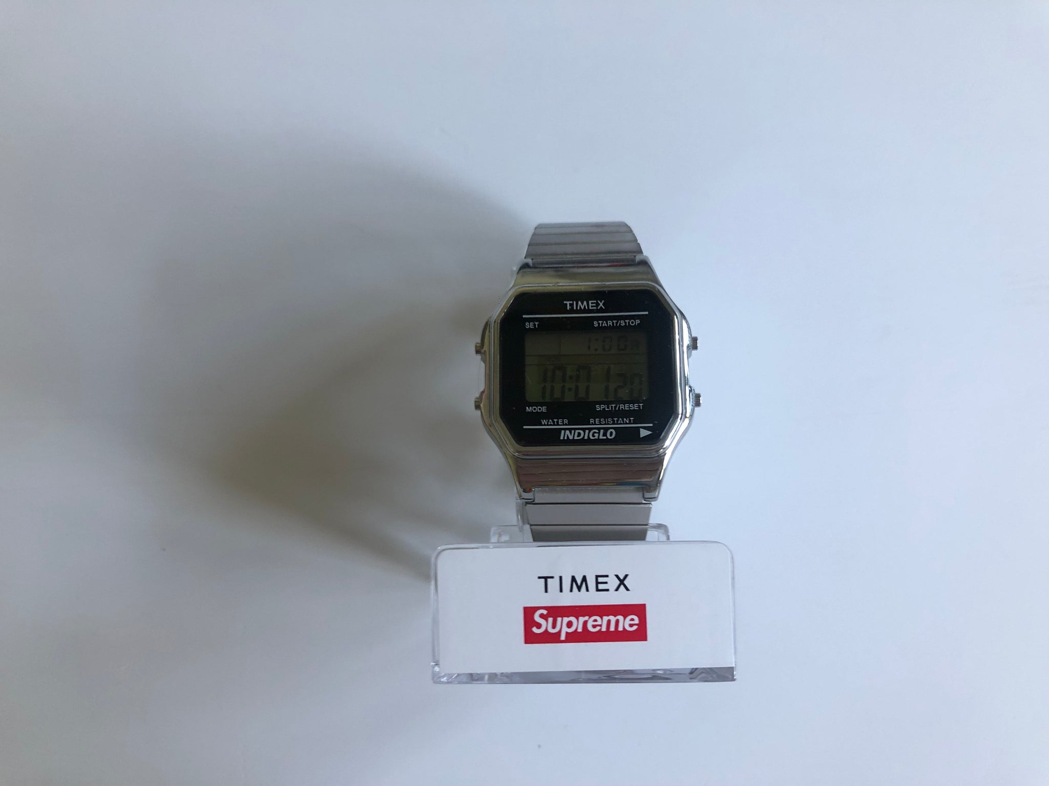 最終値下げ Supreme timex digital watch シルバー | ferndaledowntown.com