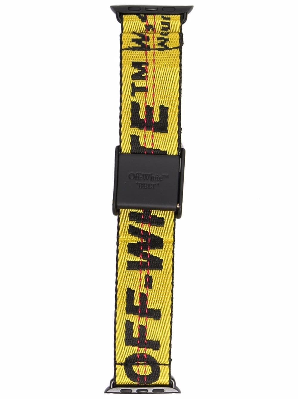 Off White (OW) Apple Watch Band (Classic Yellow/Black) – Inspire