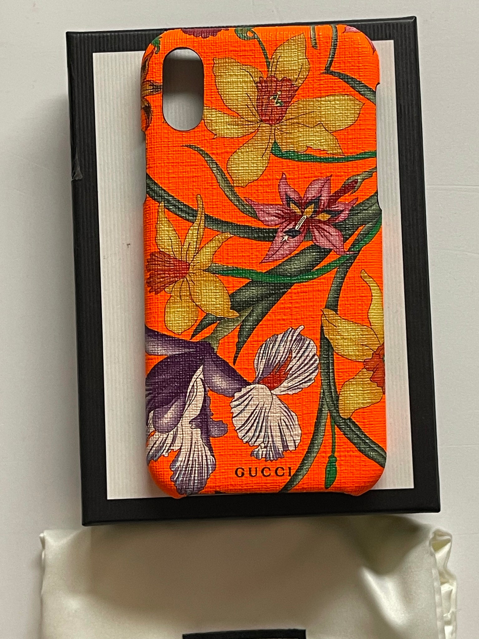 Gucci Floral iPhone X XS Case SSAuthentic